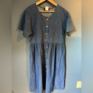 Tickets California Vintage Denim Dress 11/12